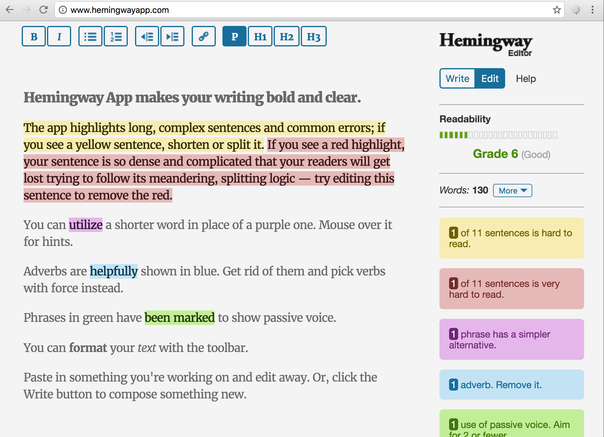 hemingwayapp.com