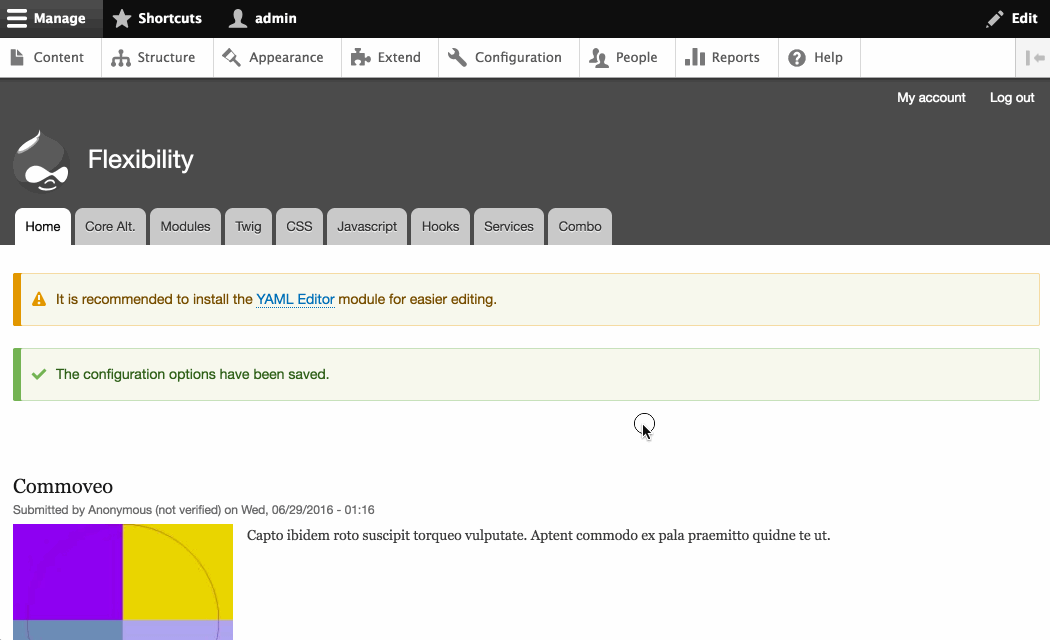 Now able to add inline style to menu link
