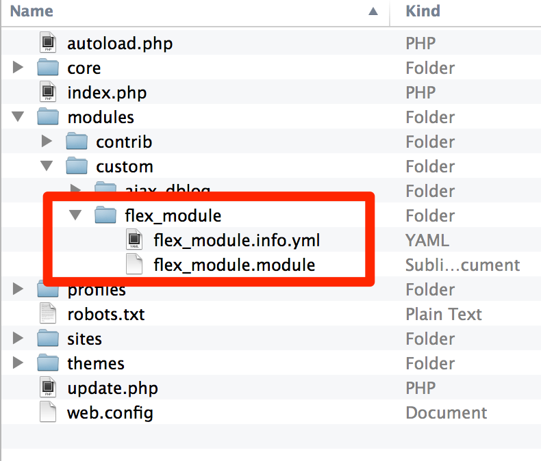 Create a custom module to implement hooks.
